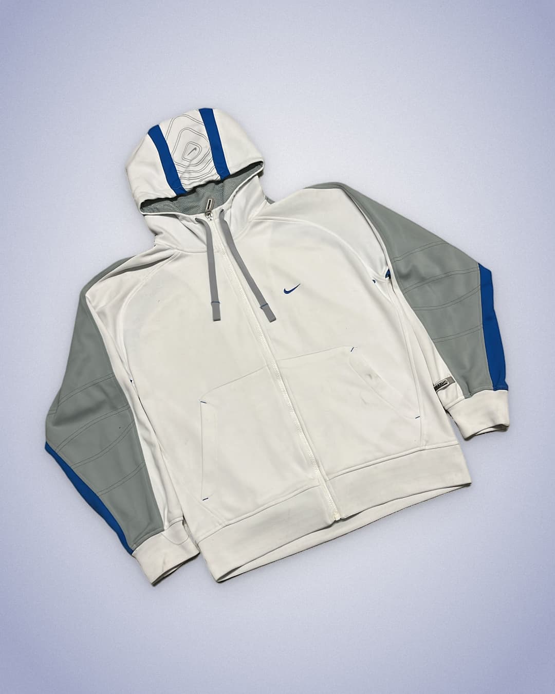 Nike FHS Zip-Up White — 2
