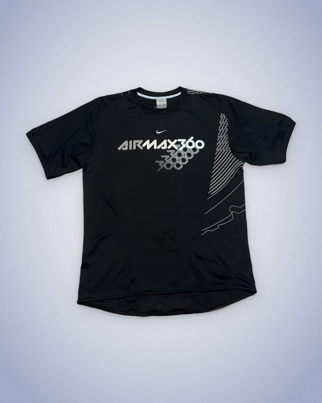 Nike Airmax 360 T-Shirt Black — 1
