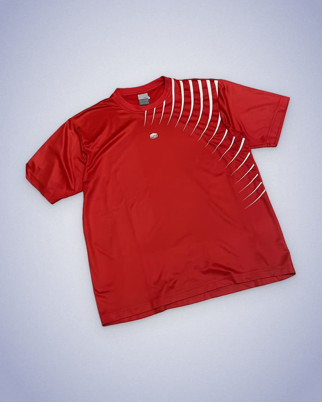 Nike Hex T-Shirt Red/White — 2
