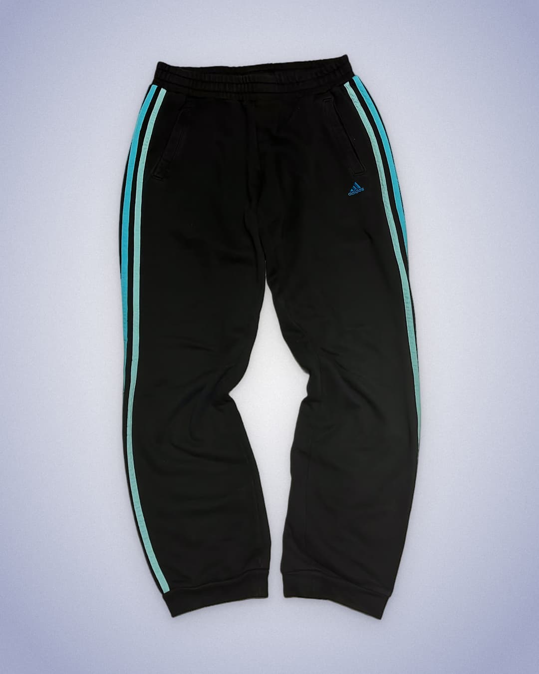 Adidas PE Jogger Black/Blue — 1