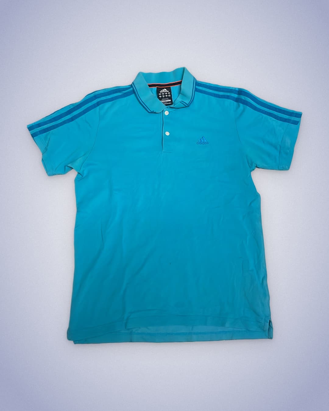 Adidas PE Poloshirt Turquoise — 2