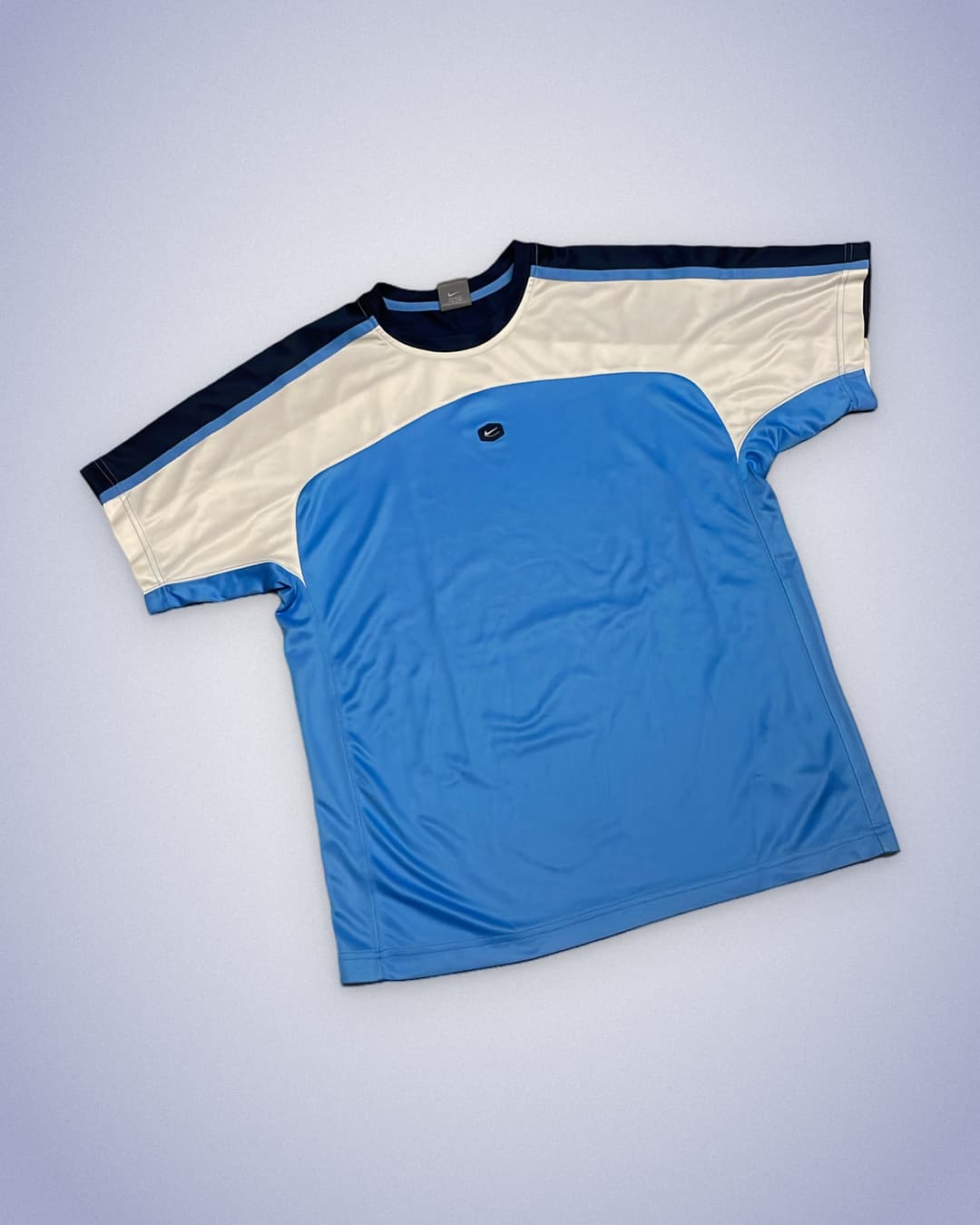 Nike Hex T-Shirt Blue/White — 2