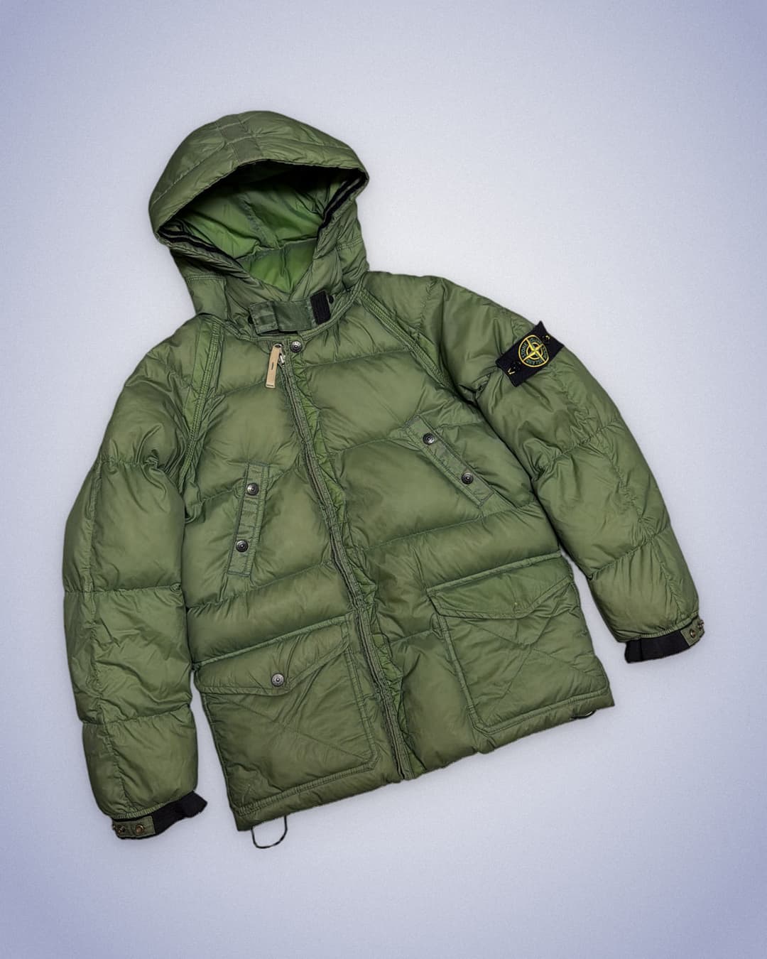Stone Island Basic Puffer Green — 2