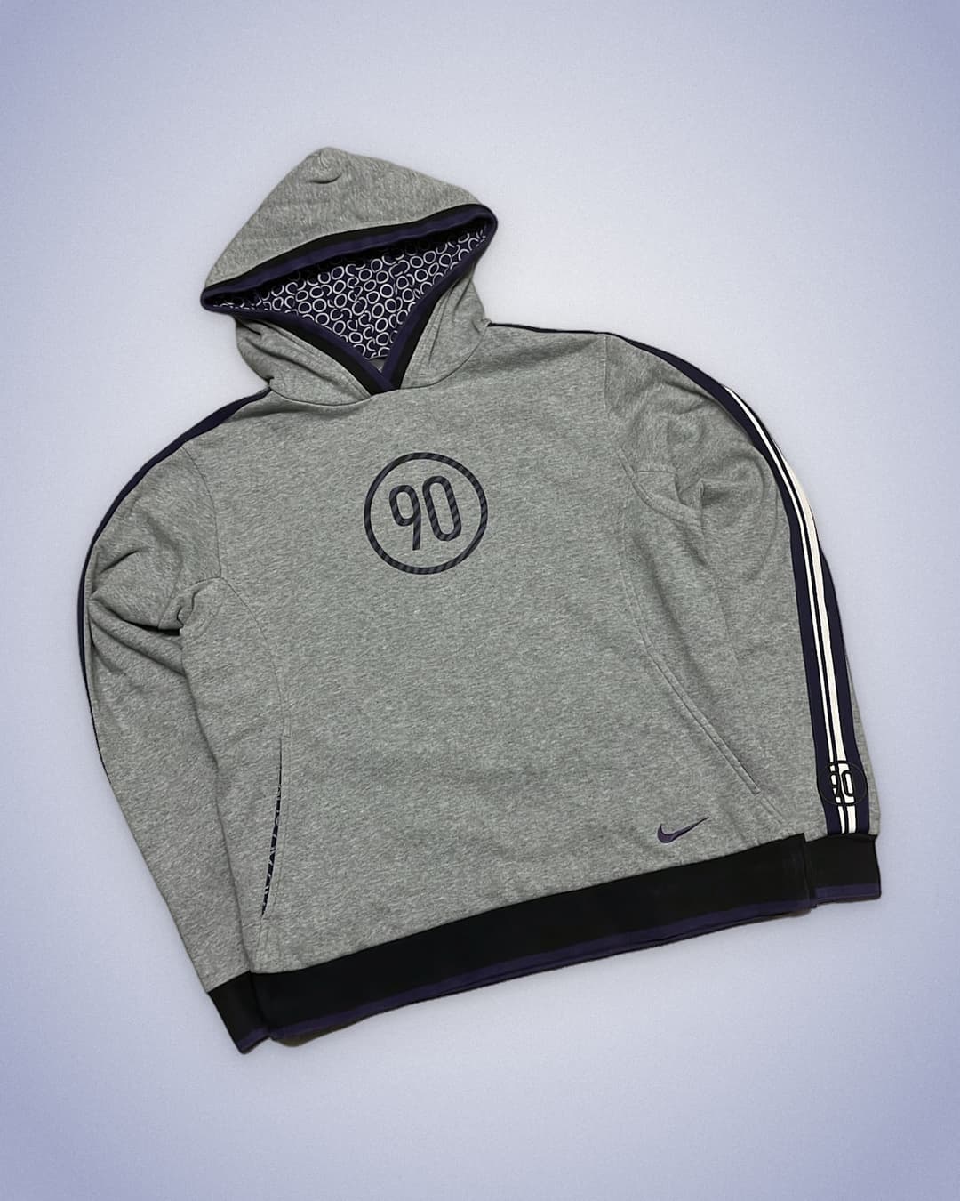 Nike T90 Hoodie Grey — 2