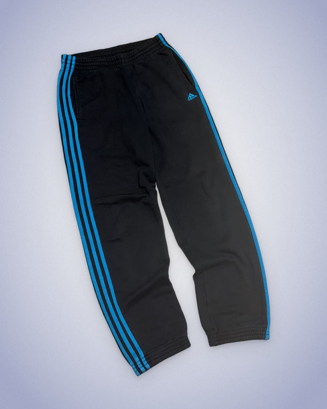 Adidas PE Jogger Black/Blue — 2