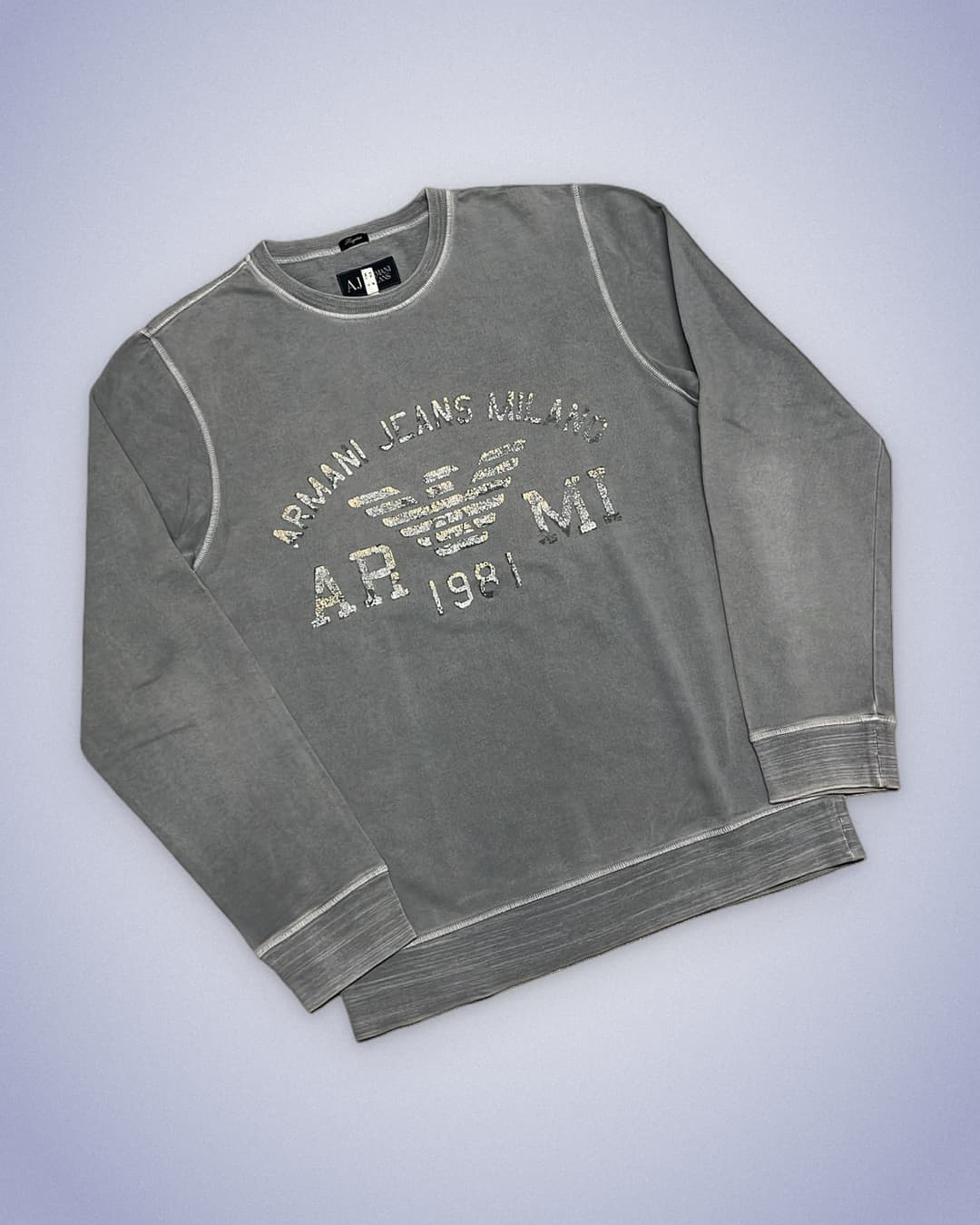 Armani Armani Jeans Sweater Grey — 2