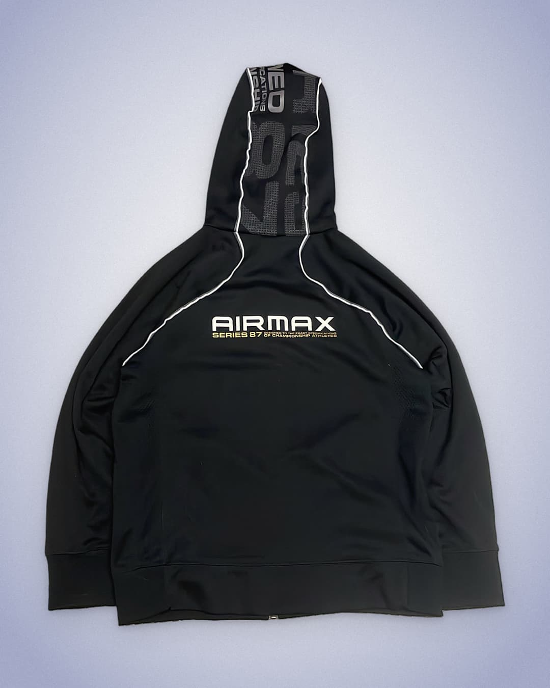 Nike Airmax 87 Zip-Up Black/Gold — 6