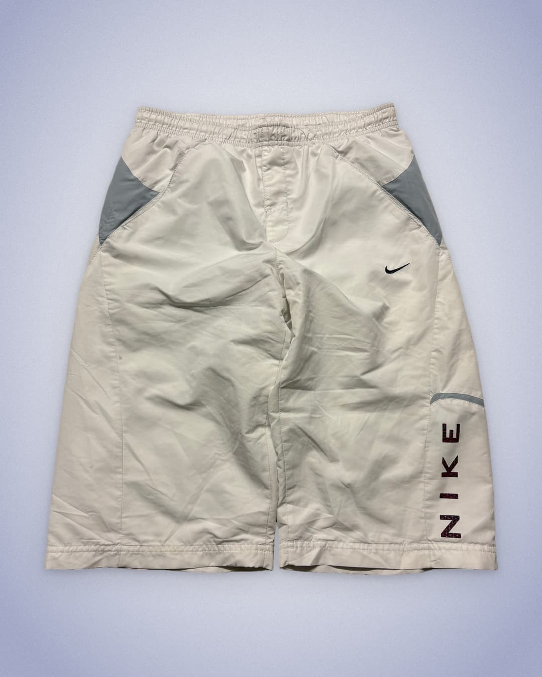 Nike Shox Shorts White/Grey — 1