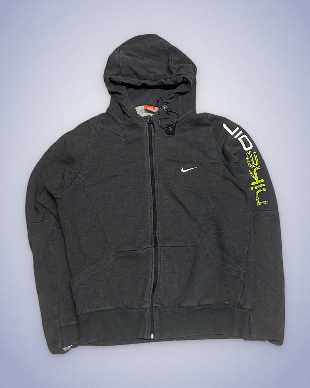 Nike Air Zip-Up Grey/Neon-Green — 1