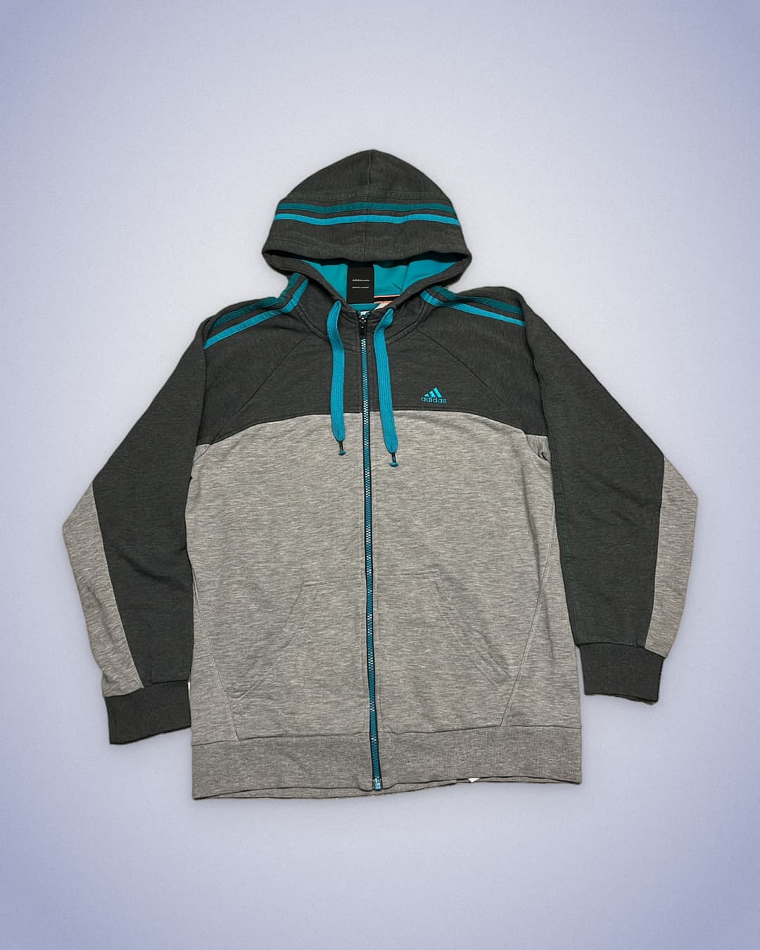 Adidas PE Zip-Up Grey — 1