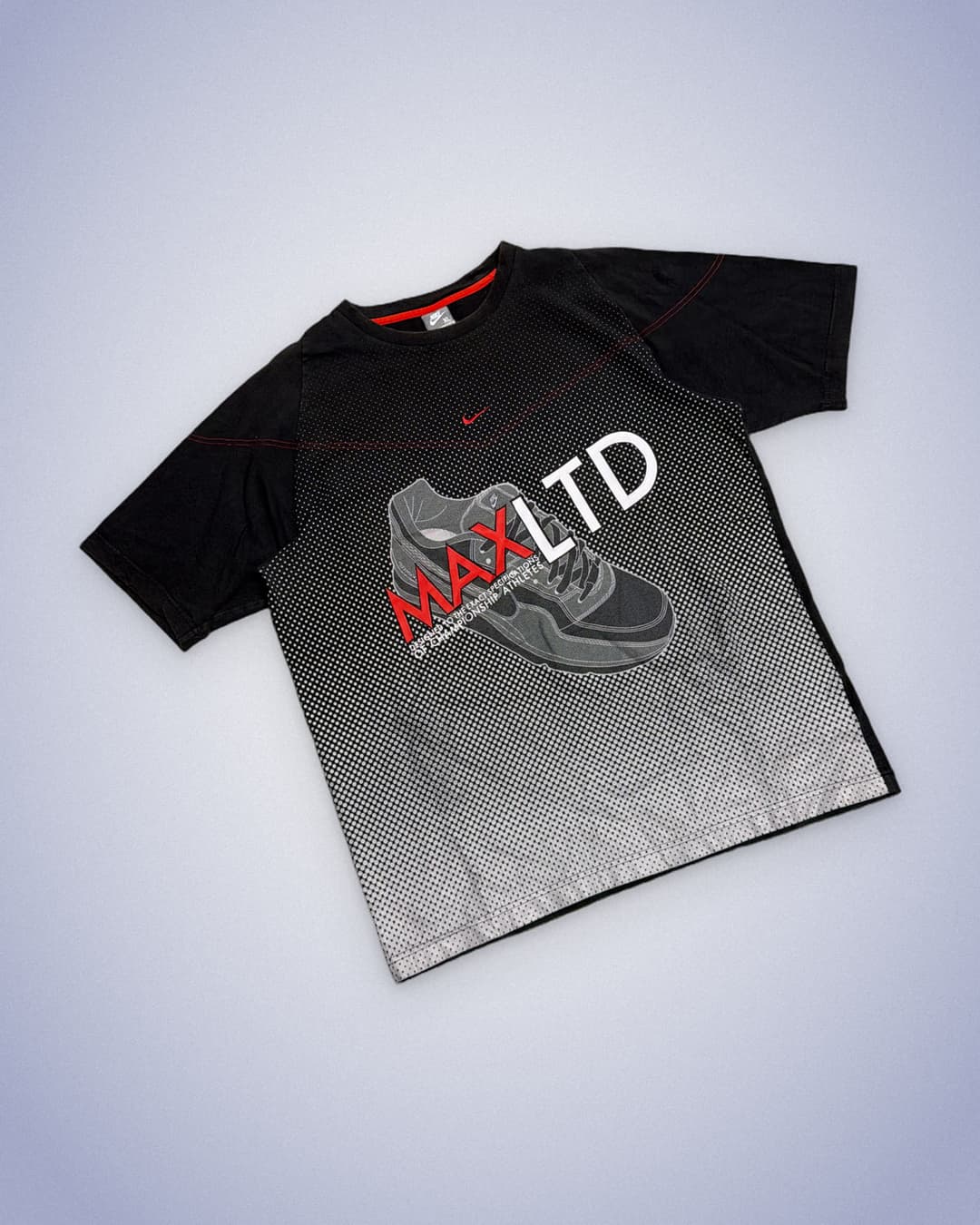 Nike Airmax LTD T-Shirt White/Red — 2