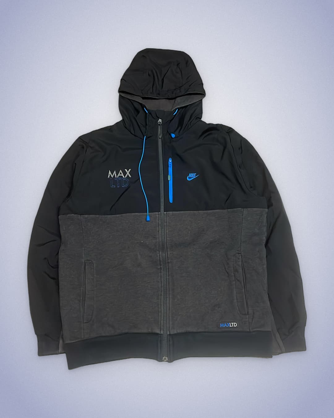Nike Airmax LTD Zip-Up Navy — 1