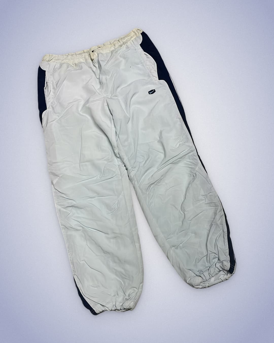 Nike Hex Trackpants White/Navy — 1