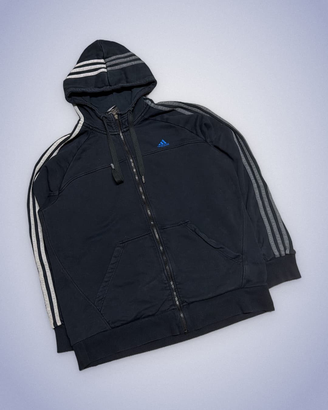 Adidas PE Zip-Up Navy — 1