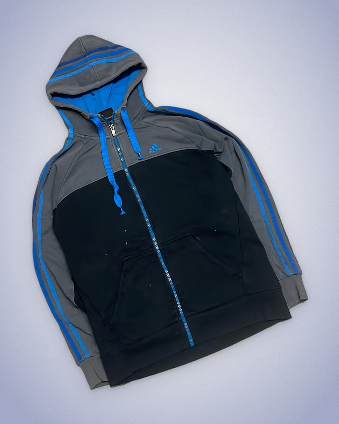 Adidas PE Zip-Up Black/Grey — 2