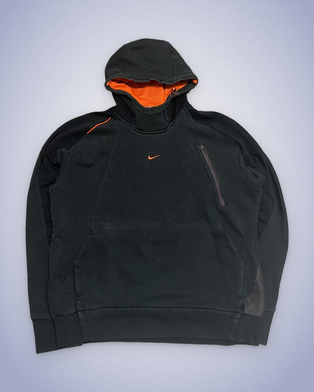 Nike Shox Hoodie Black/Orange — 2