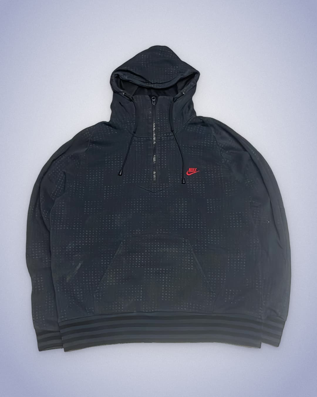 Nike Air 1/4 Zip Hoodie Black — 1
