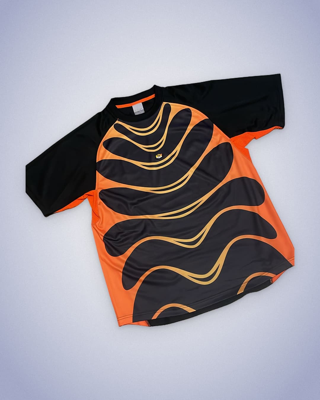 Nike Tn T-Shirt Black/Orange — 2