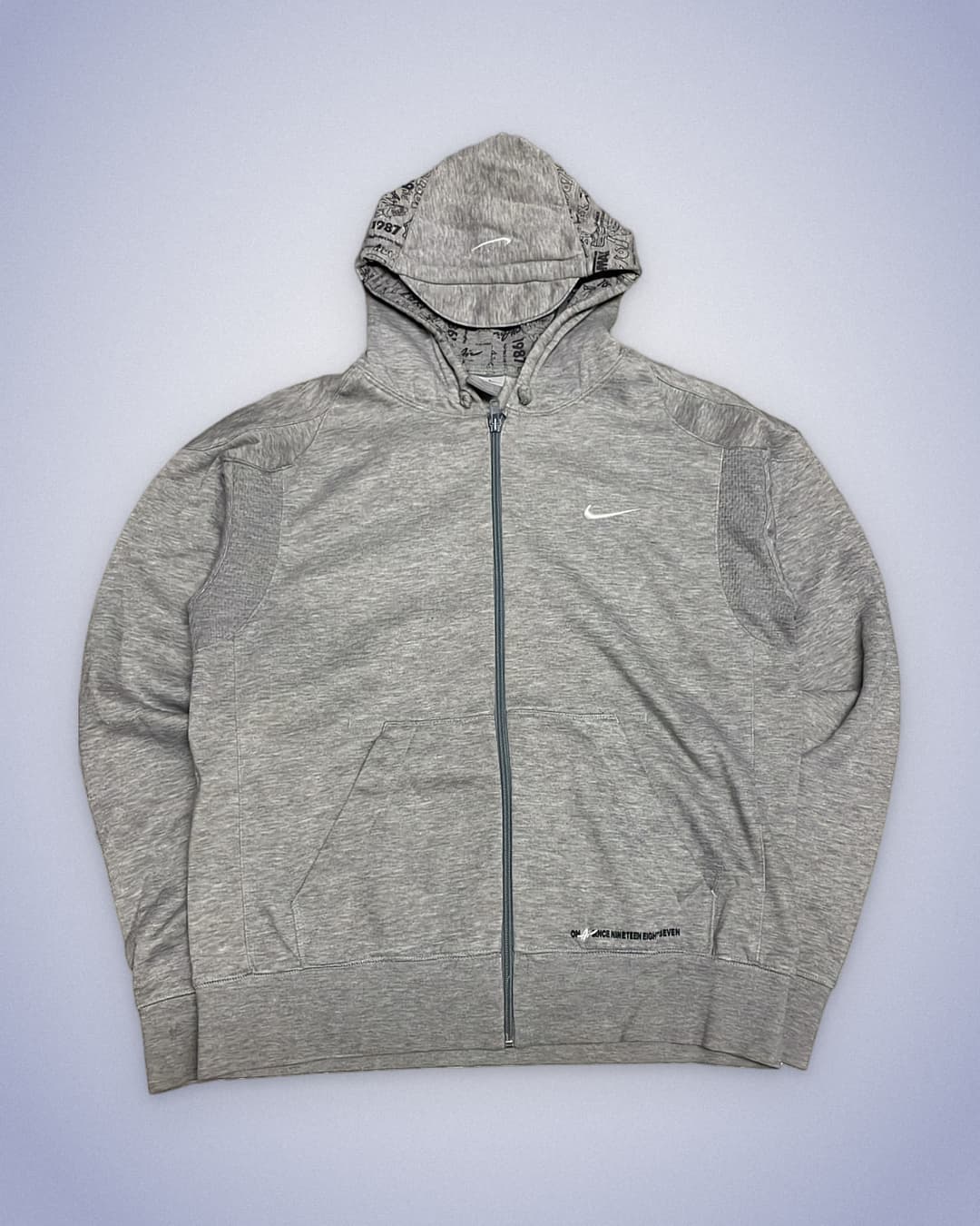 Nike Airmax 87 Zip-Up Grey — 1