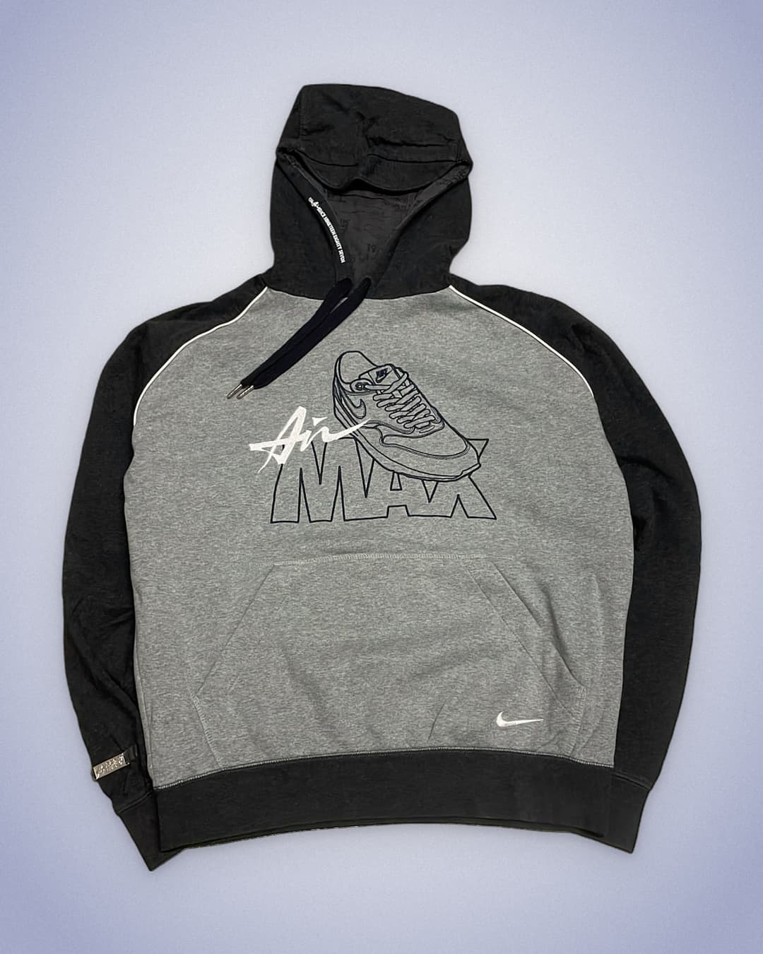 Nike Airmax Hoodie Grey — 1