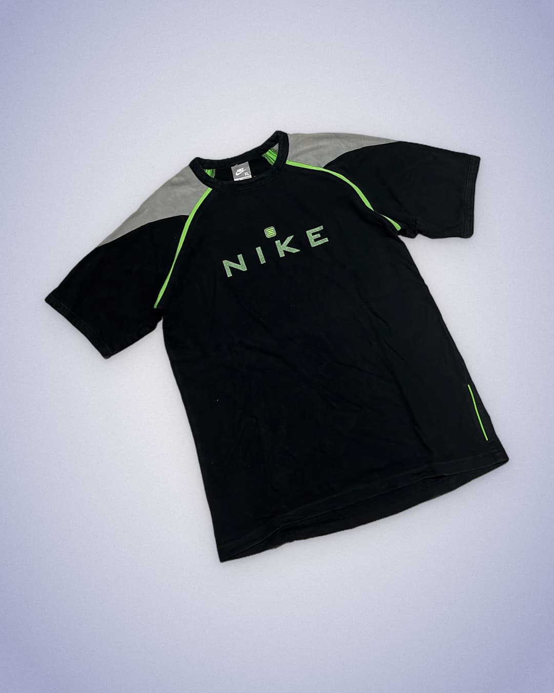 Nike Shox T-Shirt Black/Neon-Green — 2