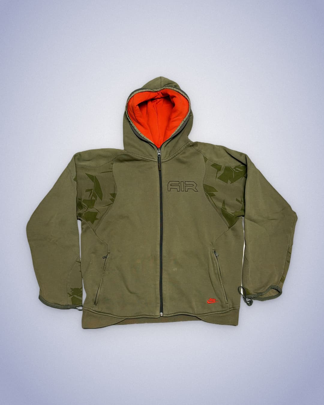 Nike Air Zip-Up Green — 1
