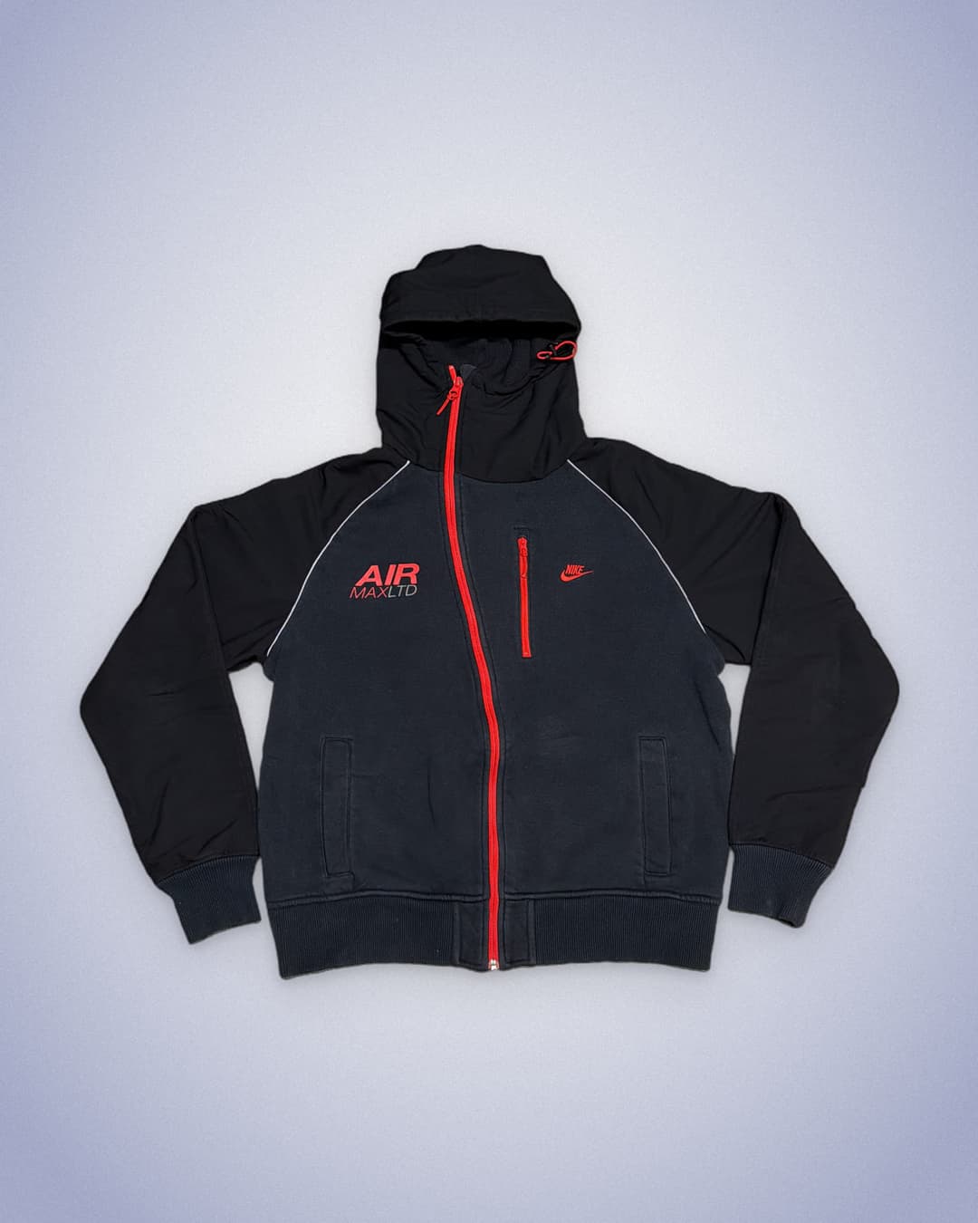 Nike Airmax LTD Zip-Up Black — 1