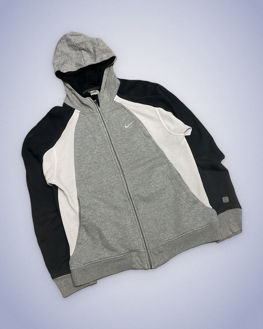 Nike Shox Zip-Up Black/Grey — 1