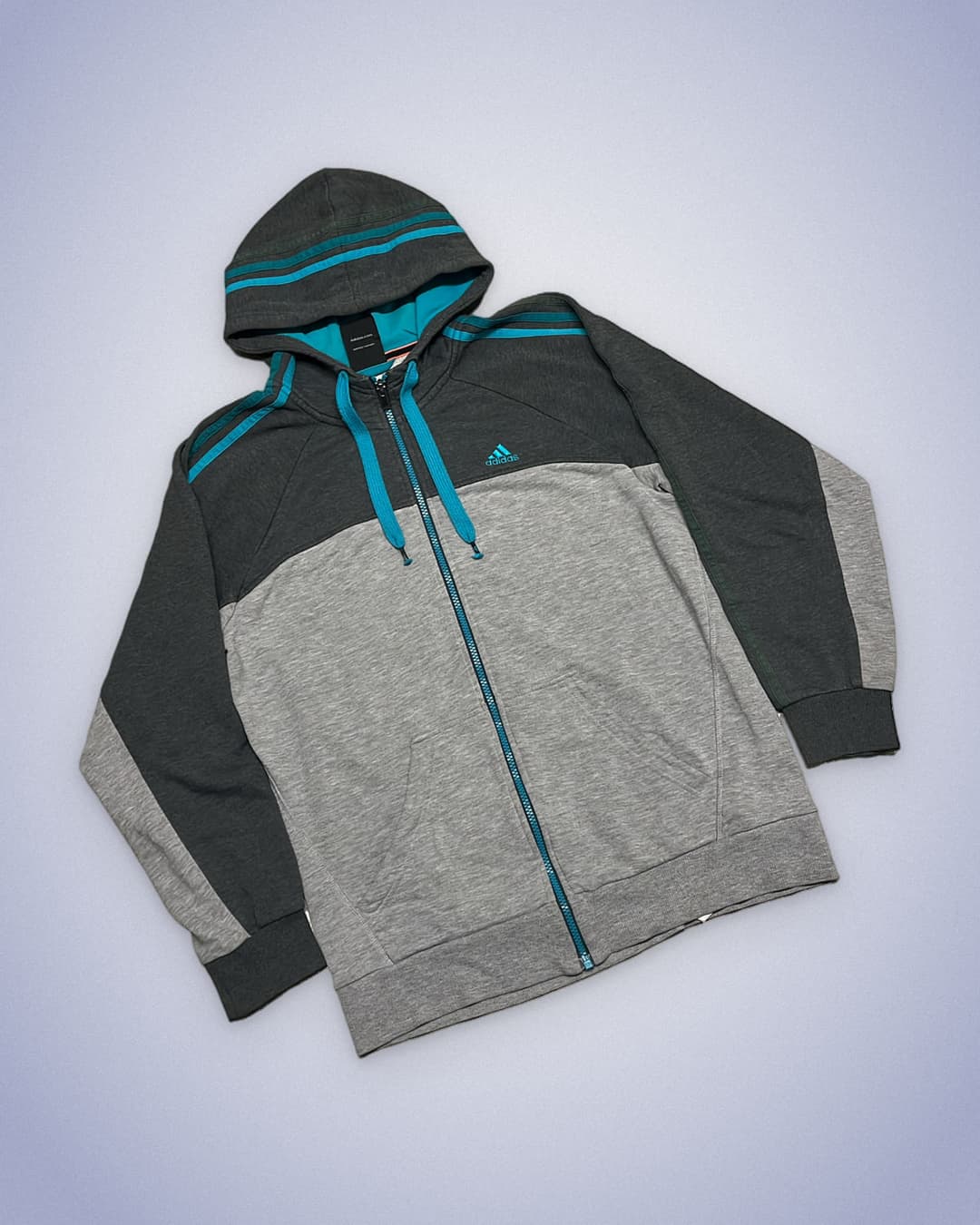 Adidas PE Zip-Up Grey — 2