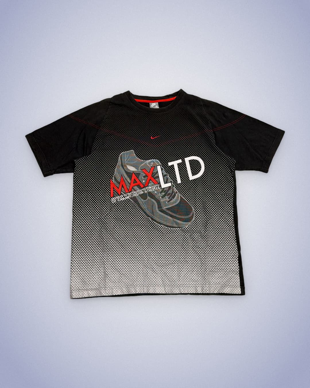 Nike Airmax LTD T-Shirt White/Red — 1