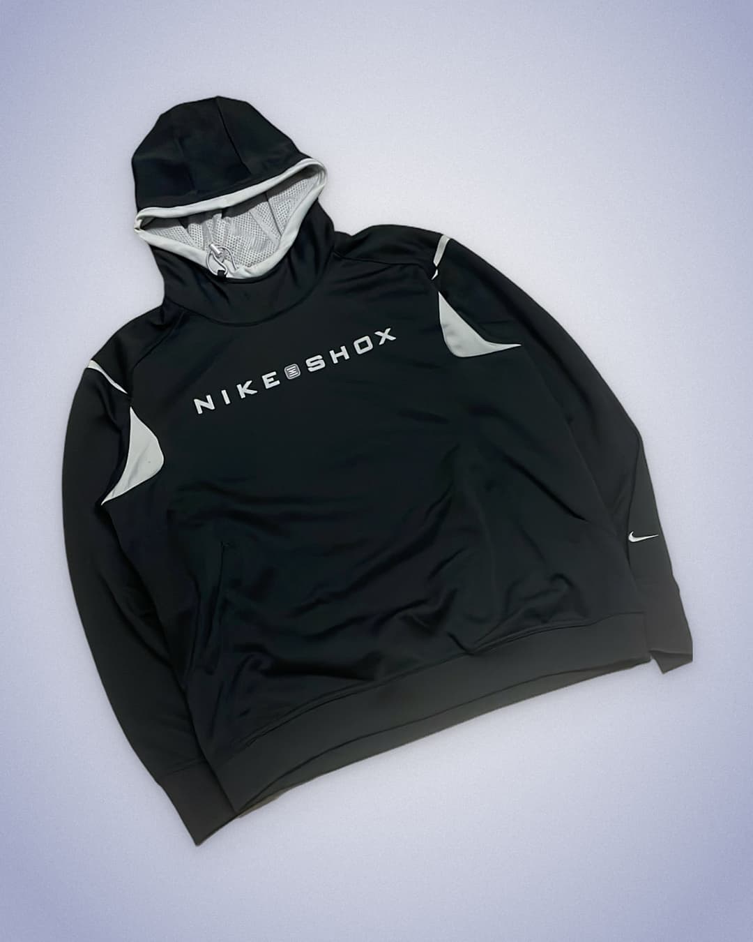 Nike Shox Hoodie Black/Grey — 1