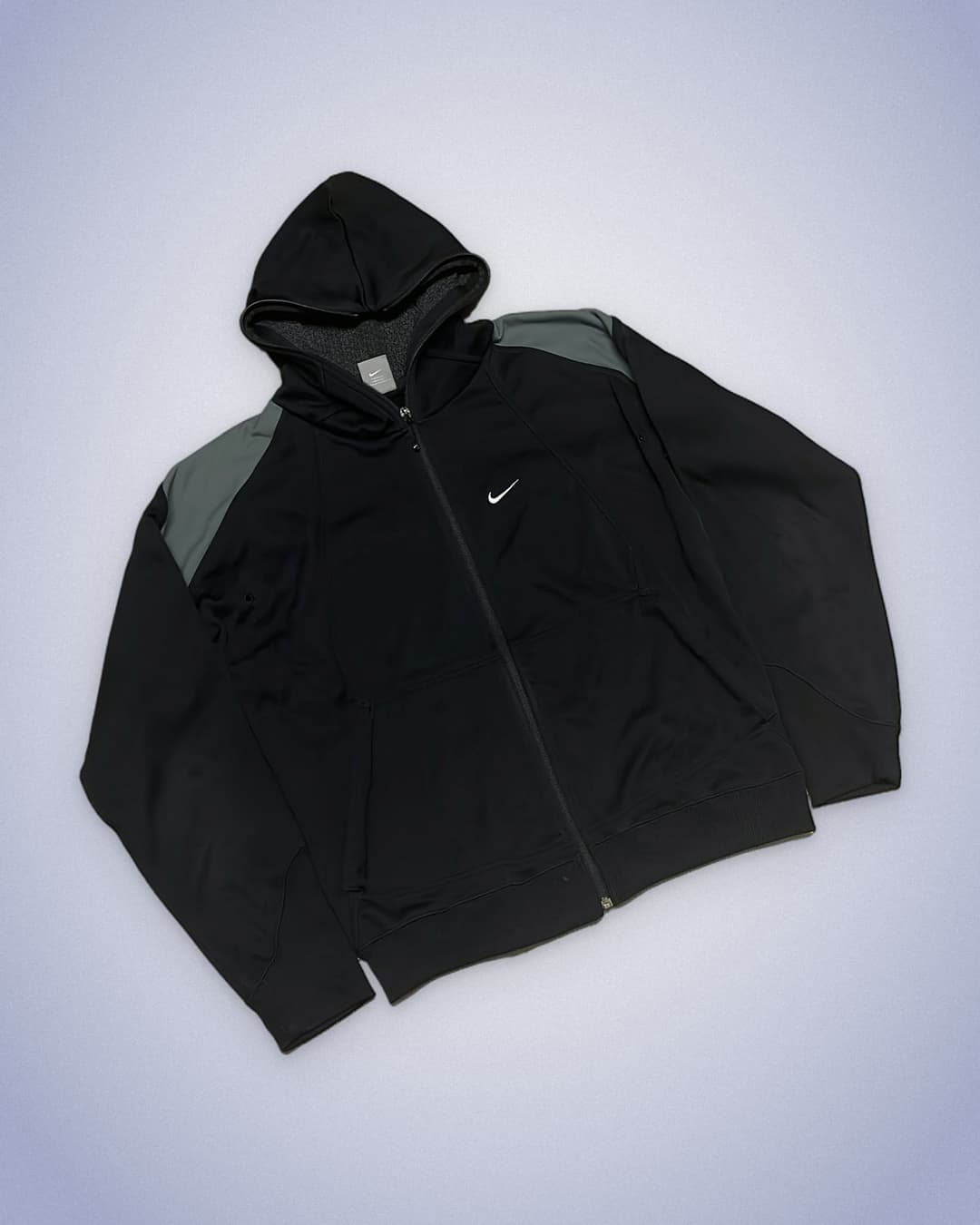 Nike Athletic Zip-Up Black — 2