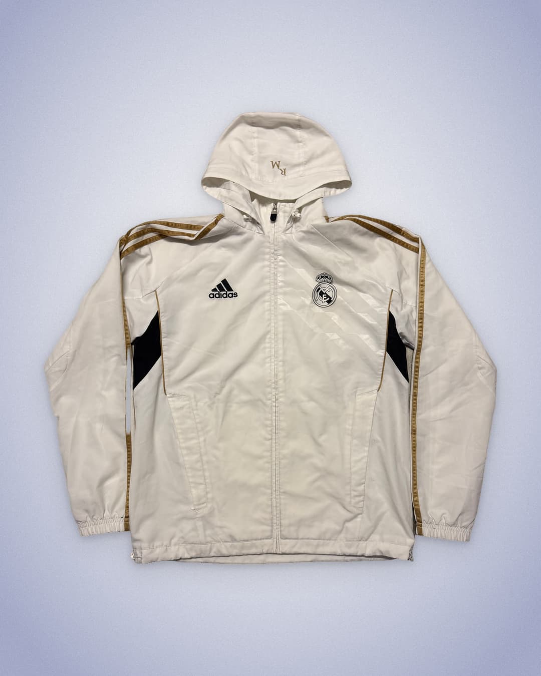 Adidas Real Madrid Football Tracksuit White — 2
