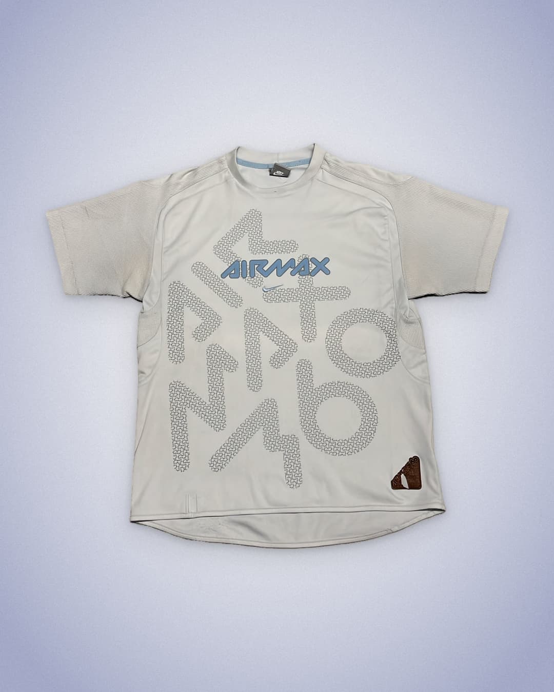 Nike Airmax 360 T-Shirt White/Light-Blue — 1