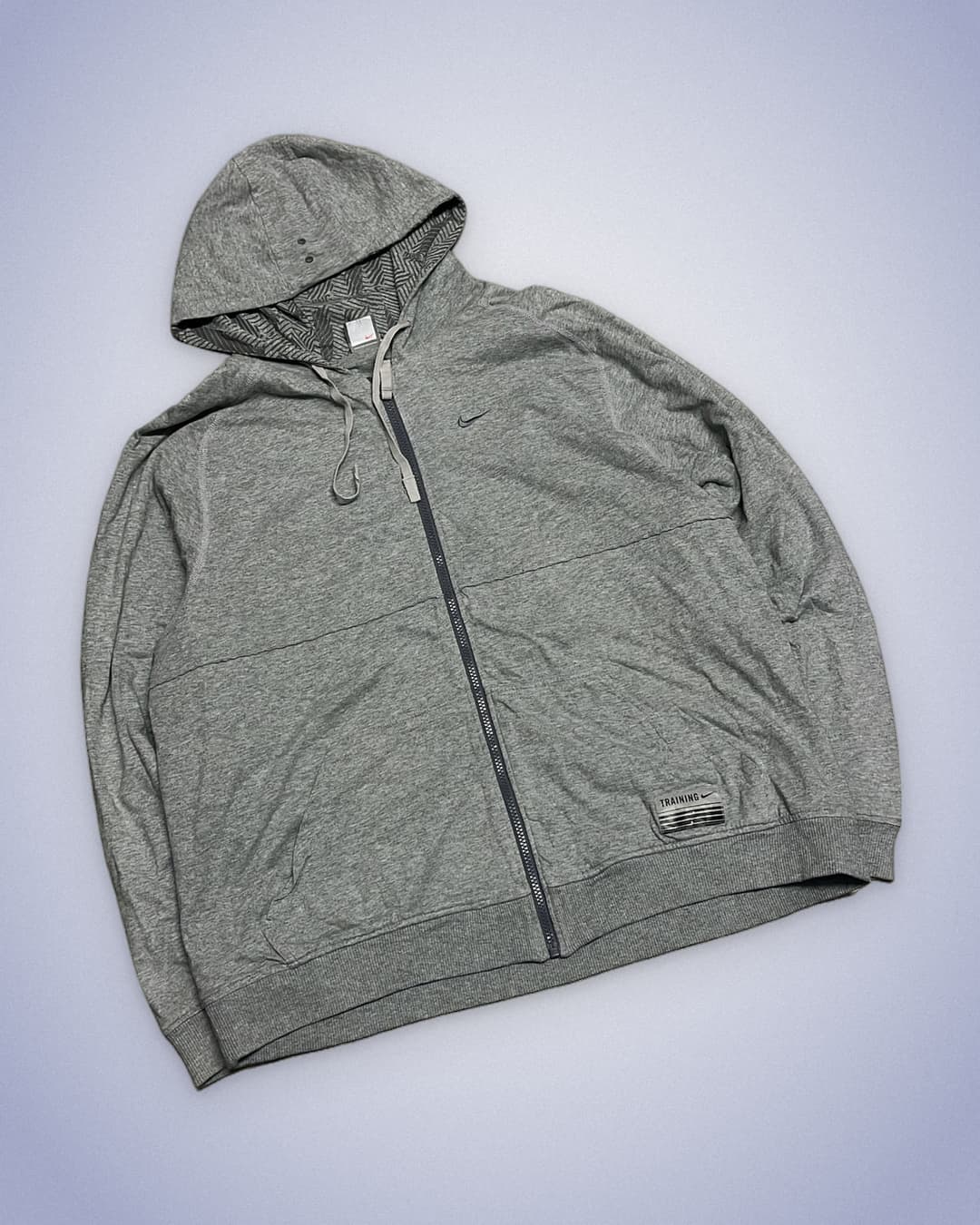 Nike Training Zip-Up Grey — 2