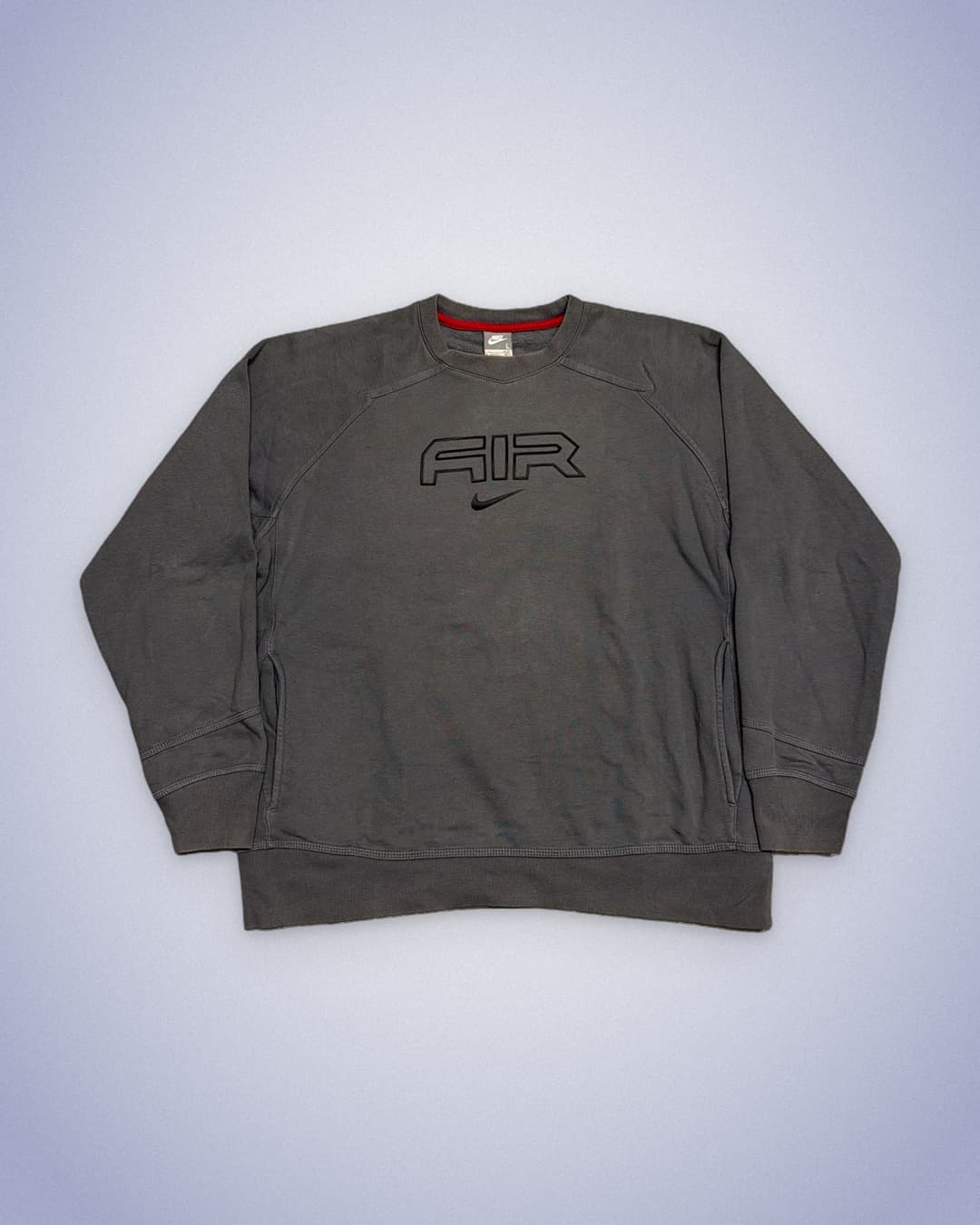 Nike Crowfeet Sweatshirt Grey/Black — 1