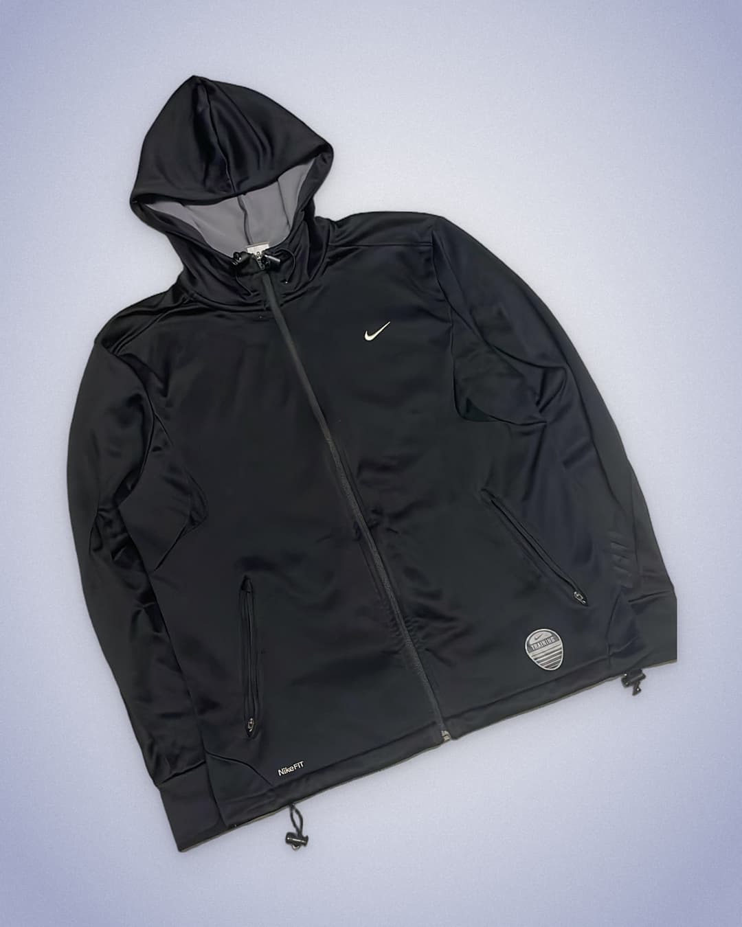 Nike Training Zip-Up Black — 2