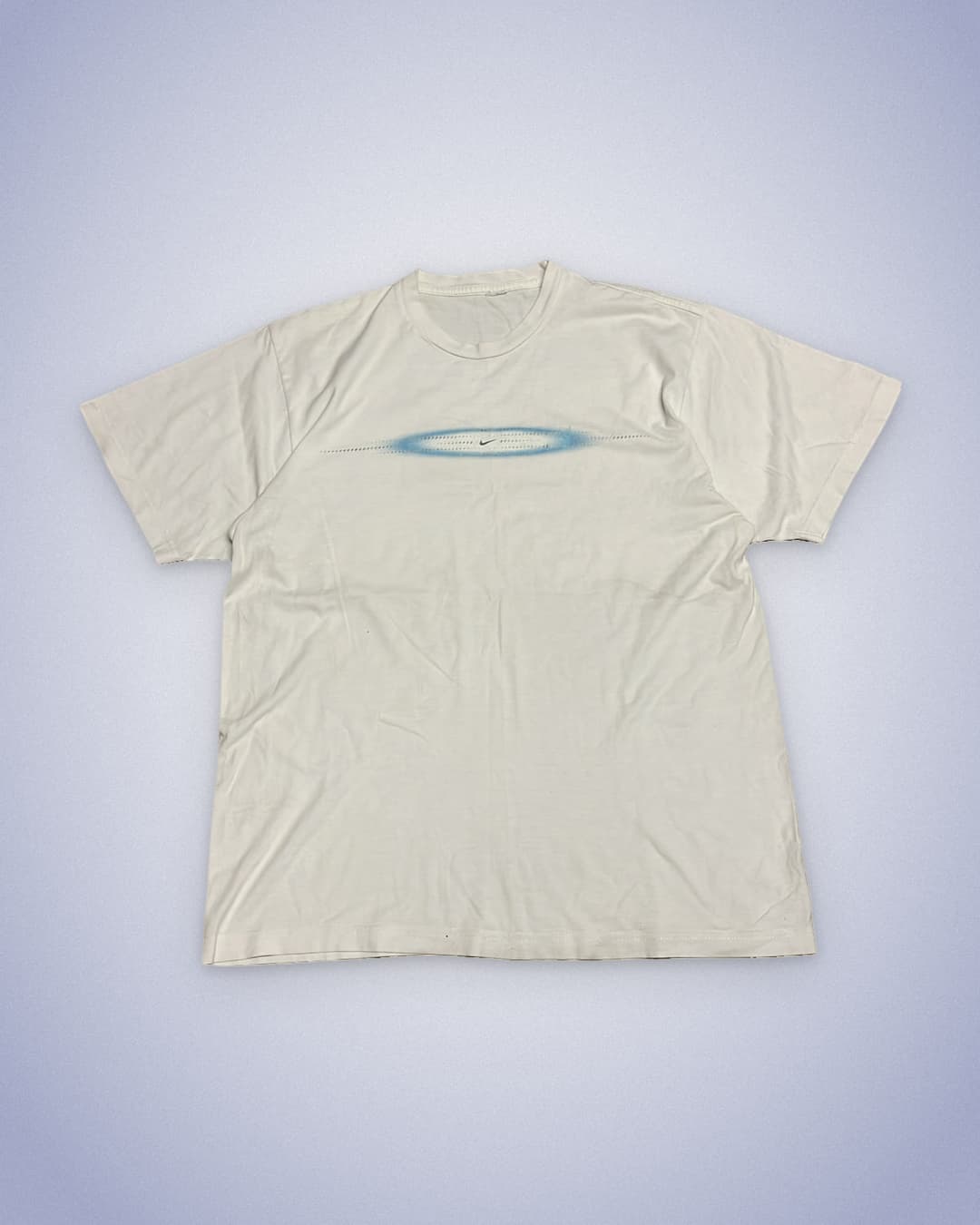 Nike Graphic T-Shirt White/Blue — 1