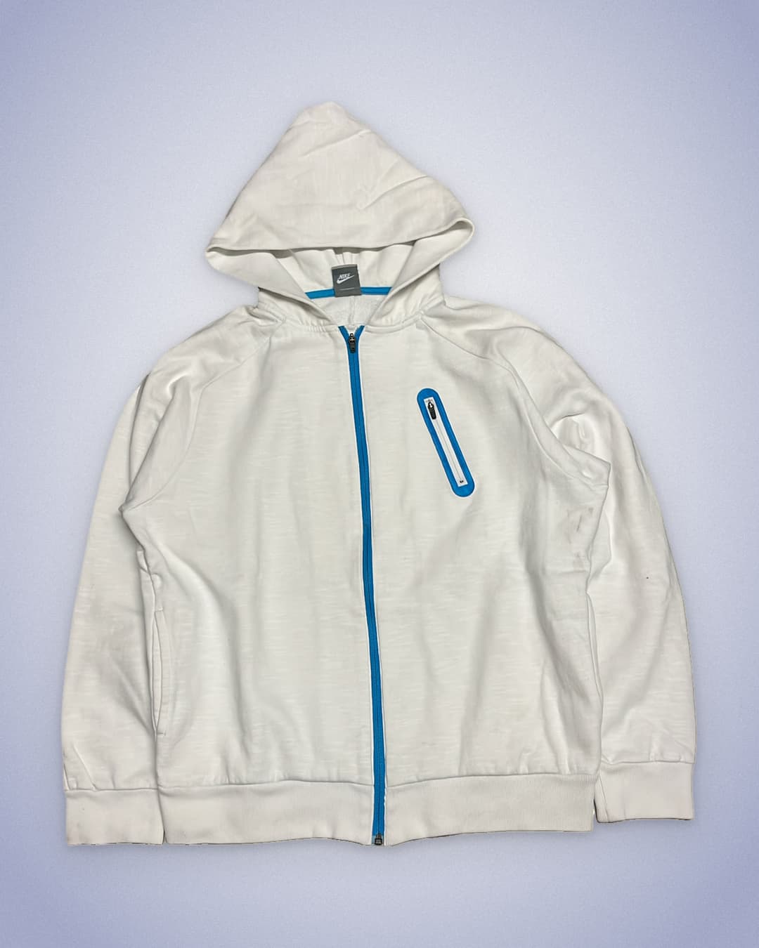 Nike Tn Zip-Up White/Blue — 2