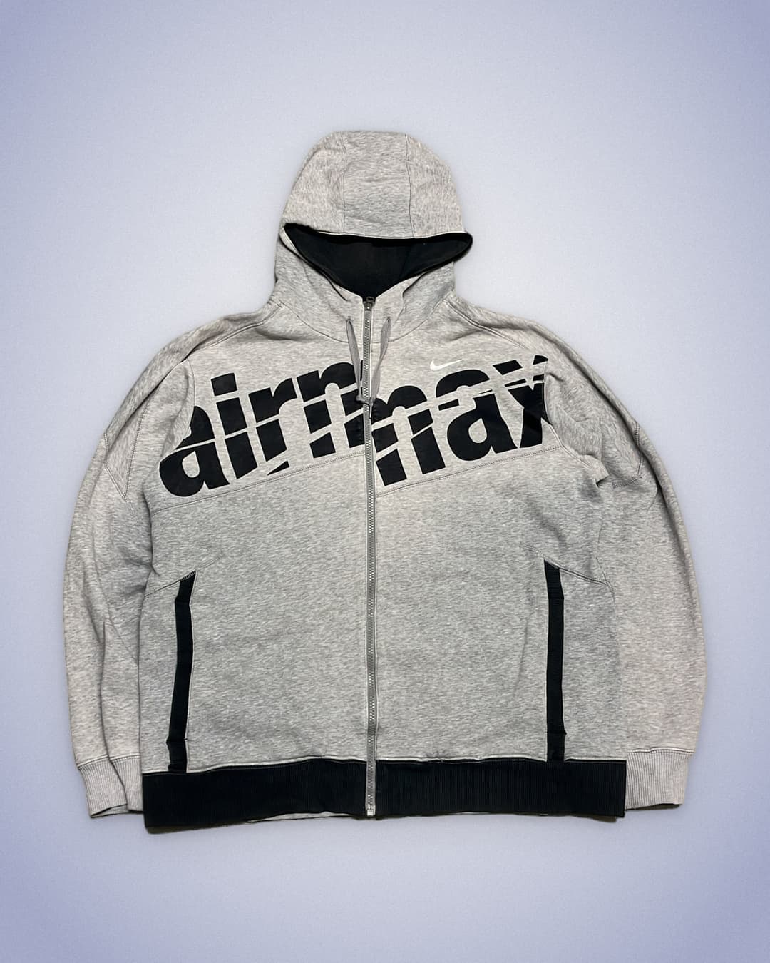 Nike Airmax Zip-Up Grey — 1