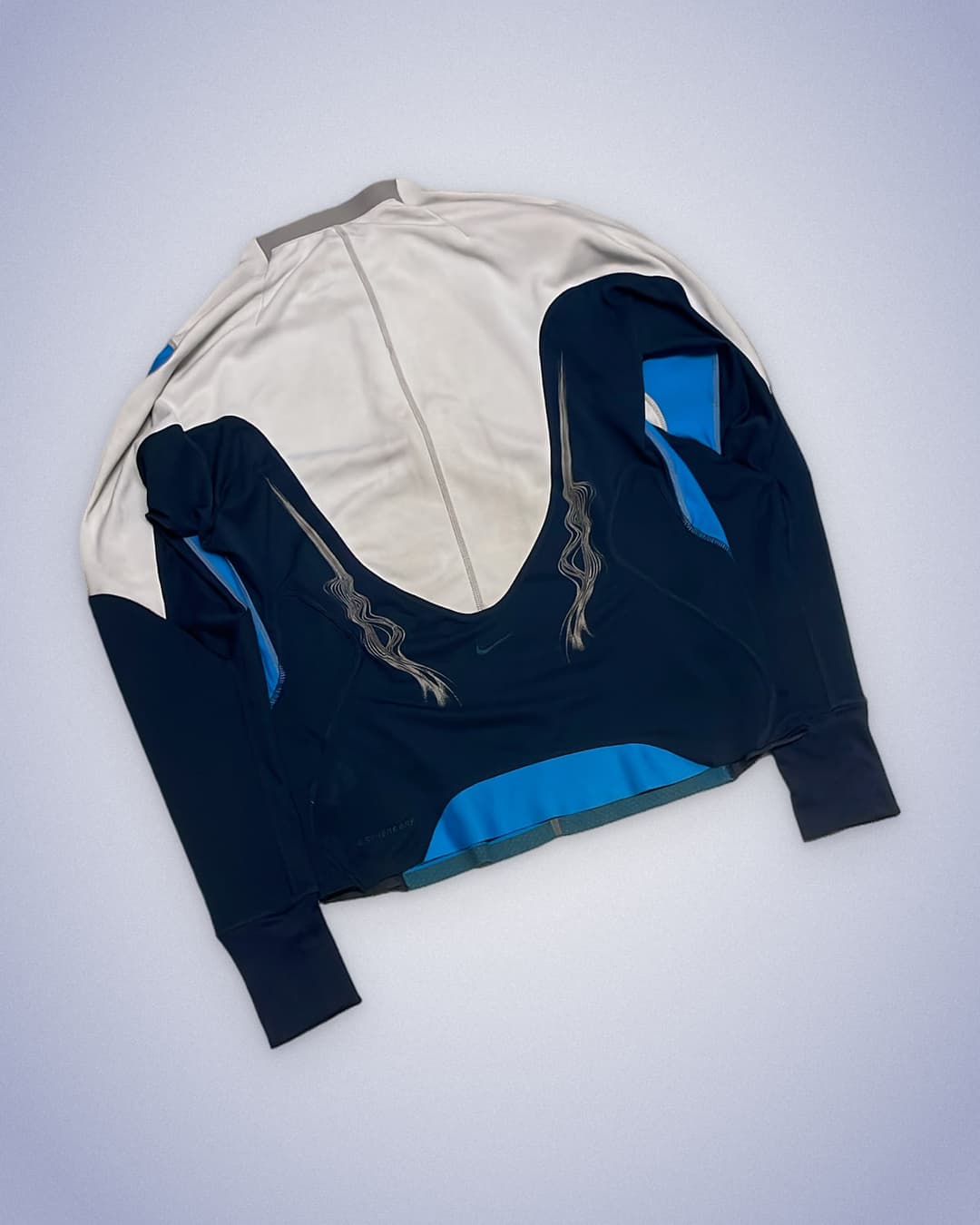 Nike T-S Longsleeve Blue/Navy — 6