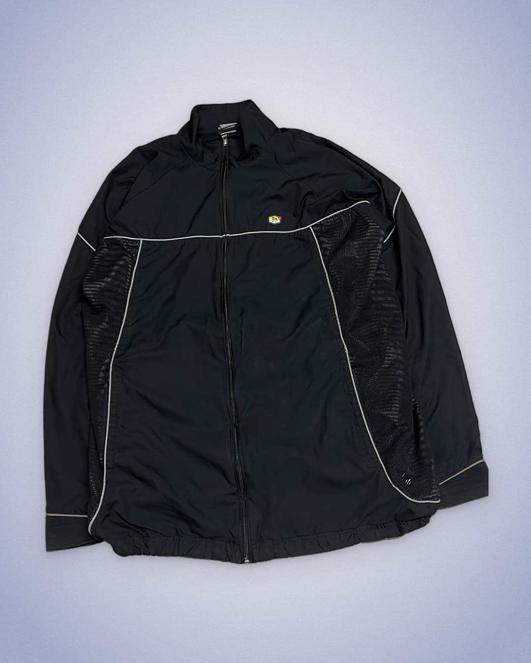Nike Tn Trackjacket Black/White — 2