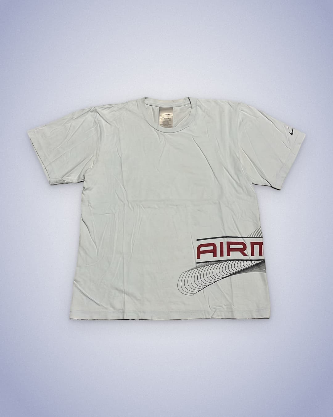 Nike Airmax T-Shirt White/Red — 1
