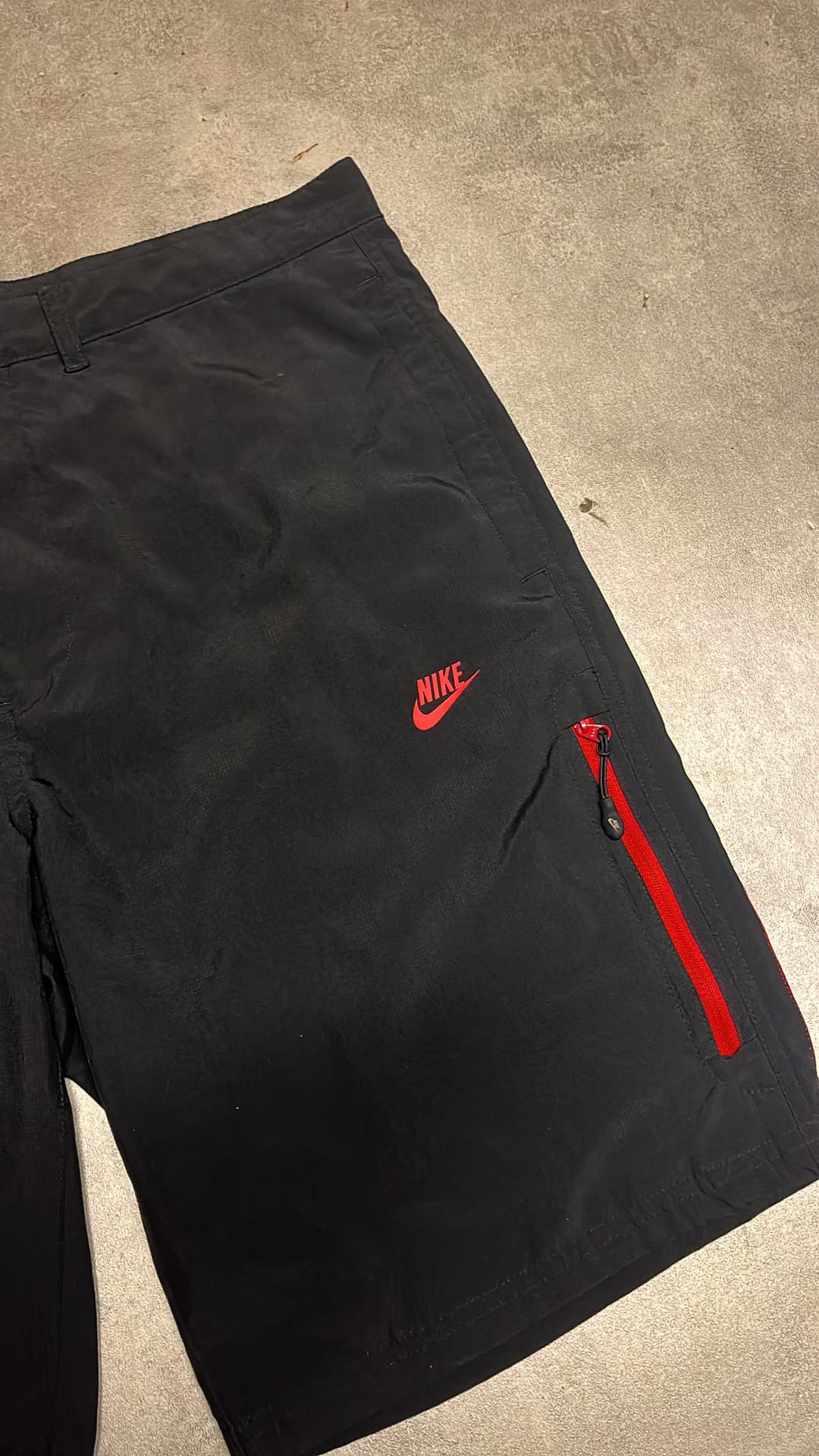 Nike Am 95 Shorts Black/Red — 3