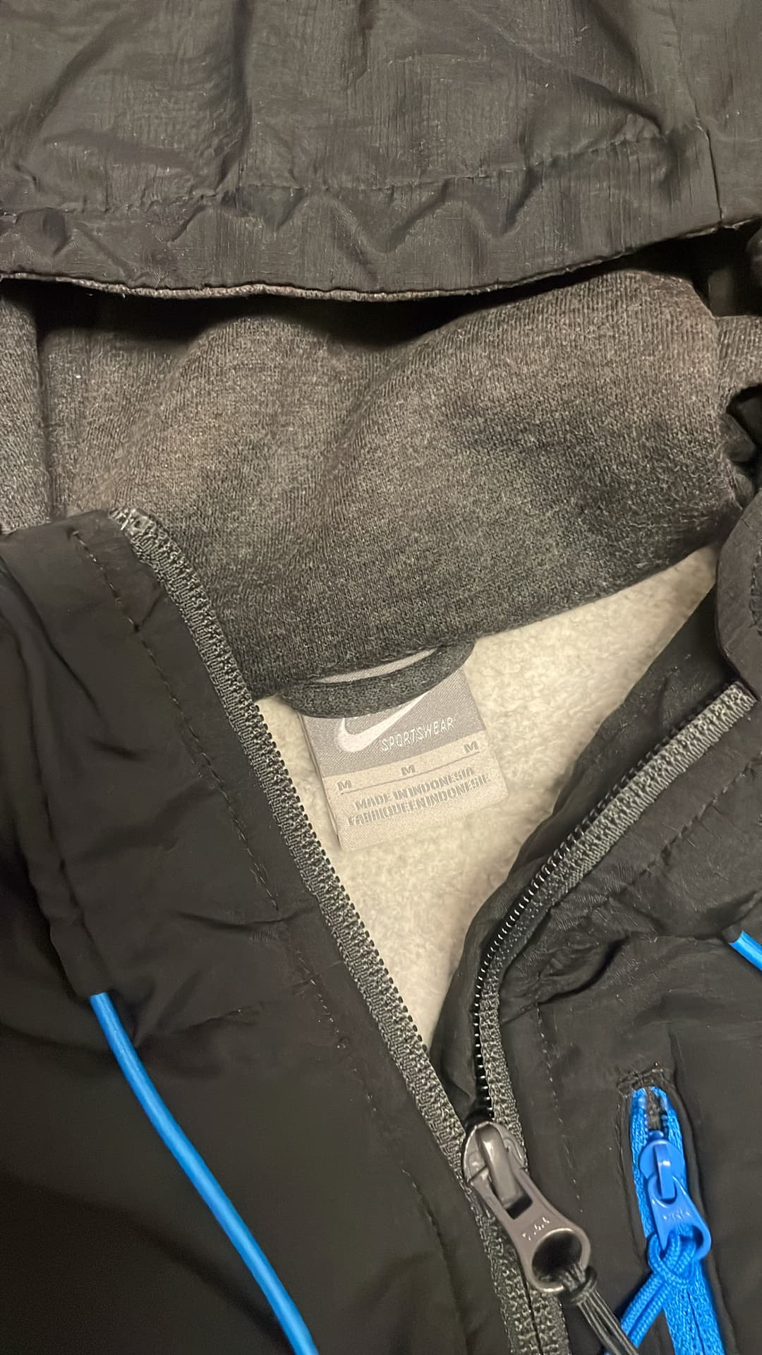 Nike Airmax LTD Zip-Up Black/Blue — 5