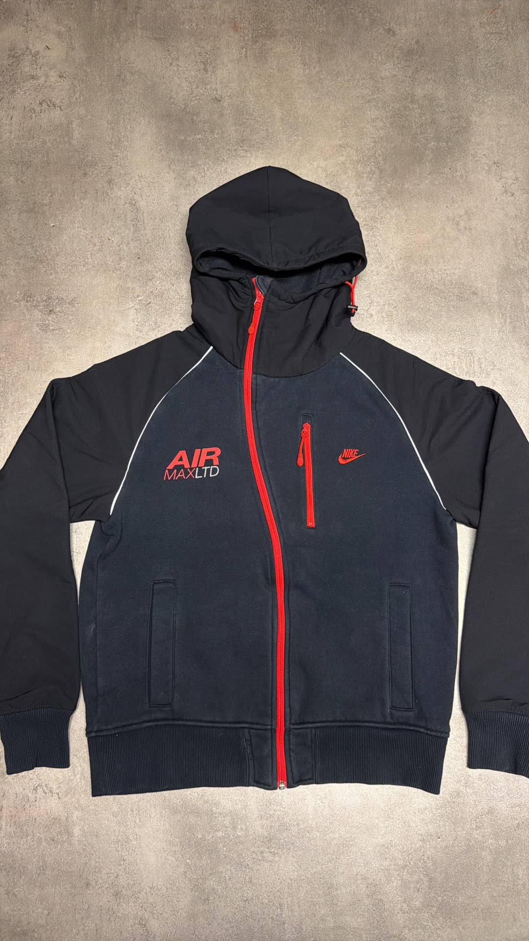 Nike Airmax LTD Zip-Up Black — 2
