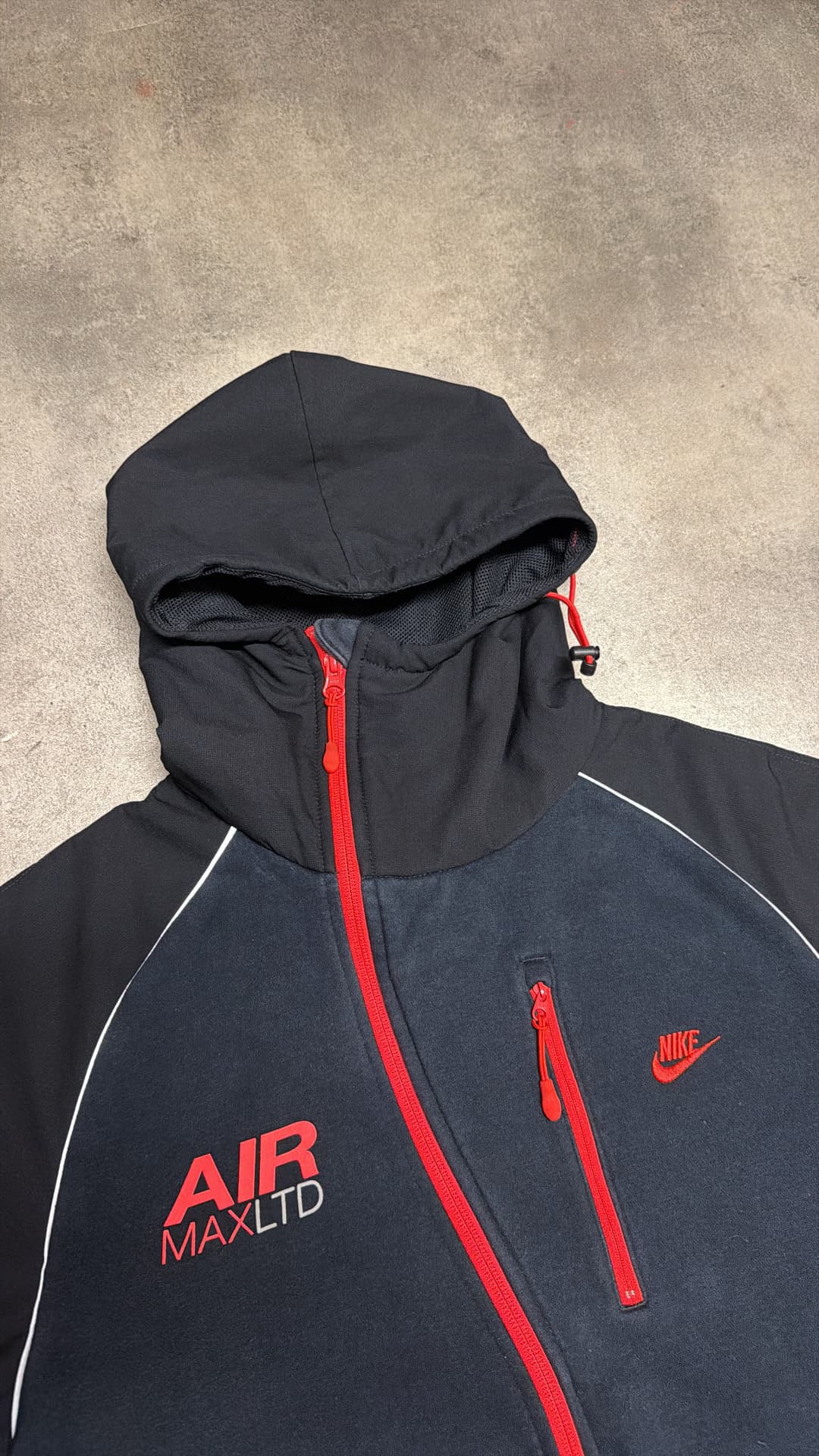 Nike Airmax LTD Zip-Up Black — 3