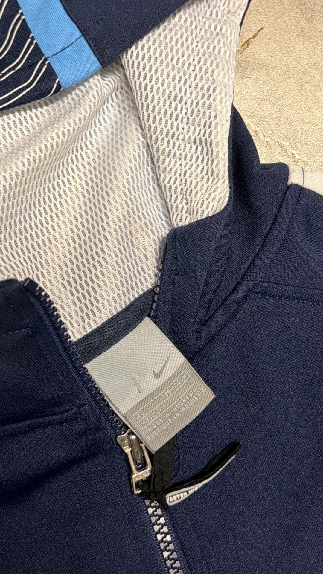 Nike FHS Zip-Up Navy — 7