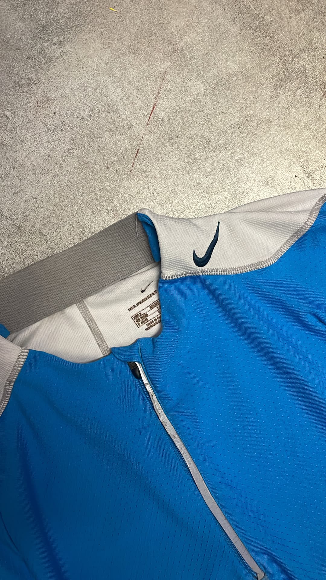 Nike T-S Longsleeve Blue/Navy — 3