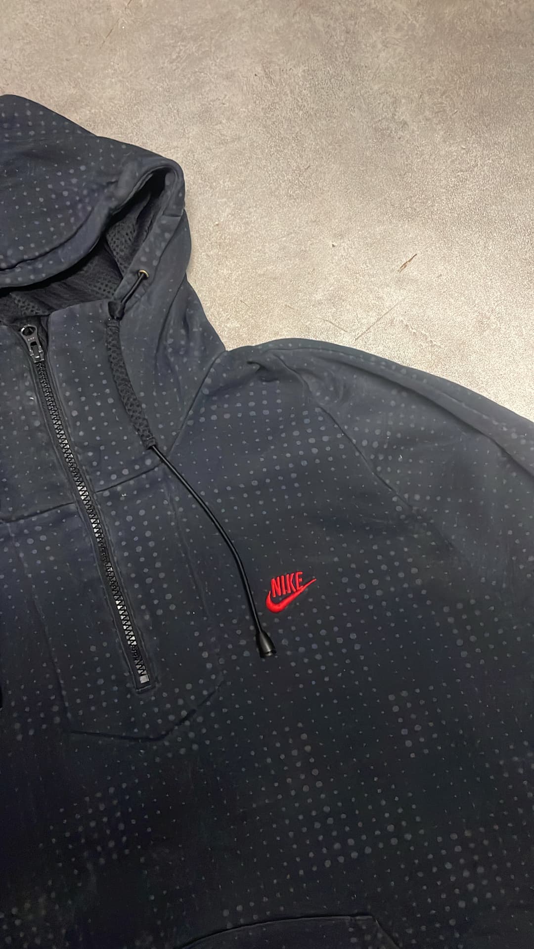Nike Air 1/4 Zip Hoodie Black — 3
